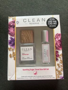 CLEAN RESERVE Sparkling Sugar Travel Size Gift Set - Pink